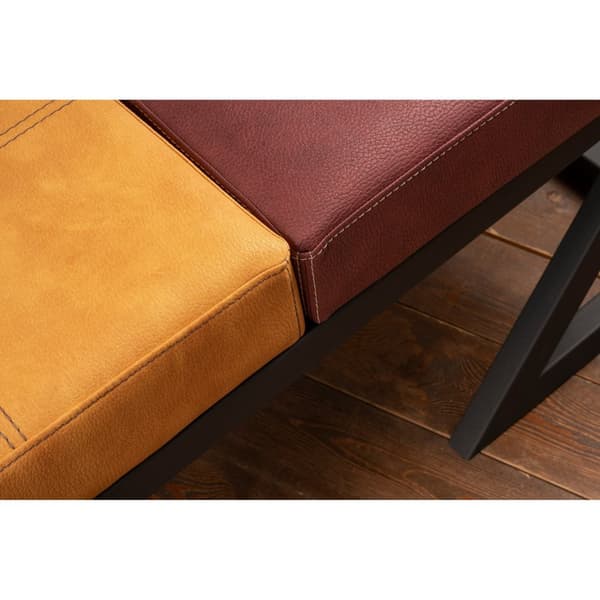 Pouffe Brda - Sennep, Claret Red