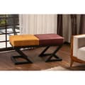 Miniatyrbilde 1 av 3: Pouffe Brda - Sennep, Claret Red