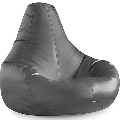 Bean Bag Deri Armut - Grå