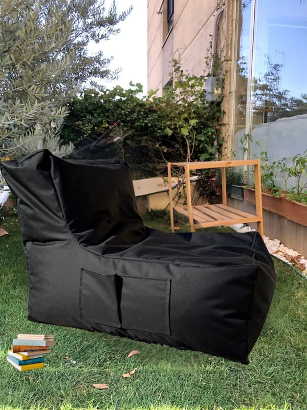Bean Bag Xxl Sedir - Svart