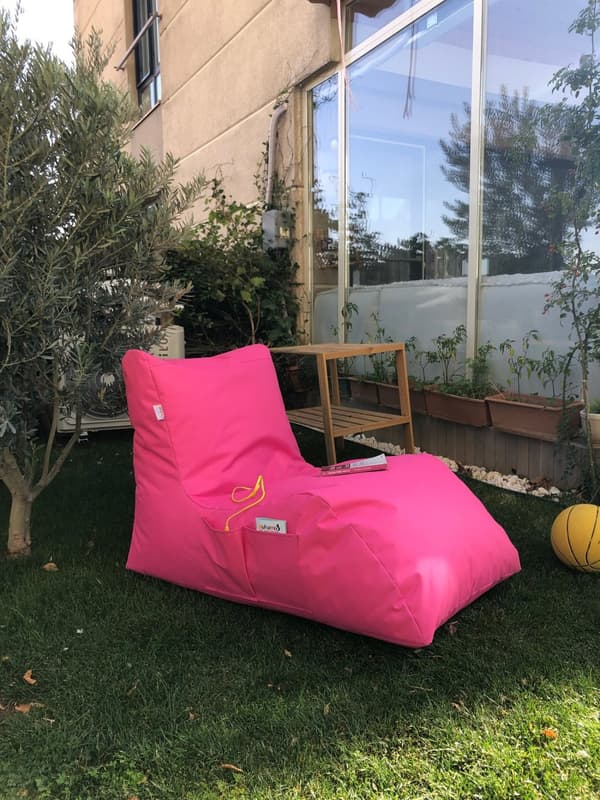 Bean Bag sohva - vaaleanpunainen
