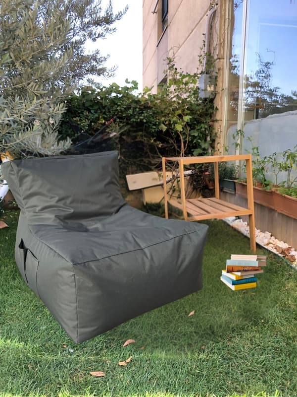 Bean Bag Xxl Sedir - harmaa
