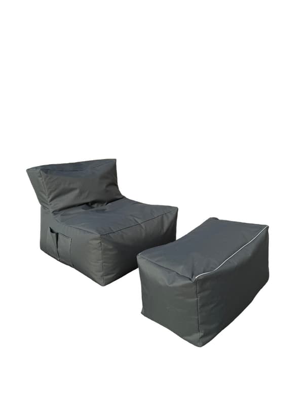 Papupussisarja (2 kpl) Xxl Sedir - harmaa
