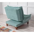 Miniatyrbilde 4 av 7: Wing Chair Kelebek Berjer - Sea Green
