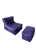 Pikkukuva 2 / 3: Papupussisarja (2 kpl) Xxl Sedir - violetti