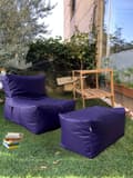 Pikkukuva 1 / 3: Papupussisarja (2 kpl) Xxl Sedir - violetti