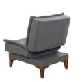 Miniatyrbilde 7 av 9: Wing Chair Santo - Mørkegrå