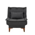 Miniatyrbild 3 av 9: Wing Chair Santo - Antracit