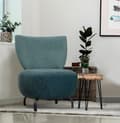 Miniatyrbild 1 av 8: Wing Chair Loly - Turkos