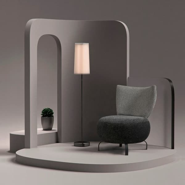 Wing Chair Loly - Antrasitt
