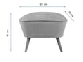 Miniatyrbilde 6 av 6: Pouffe Lake View - Turkis