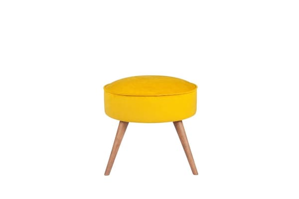 Pouffe Boyce - keltainen