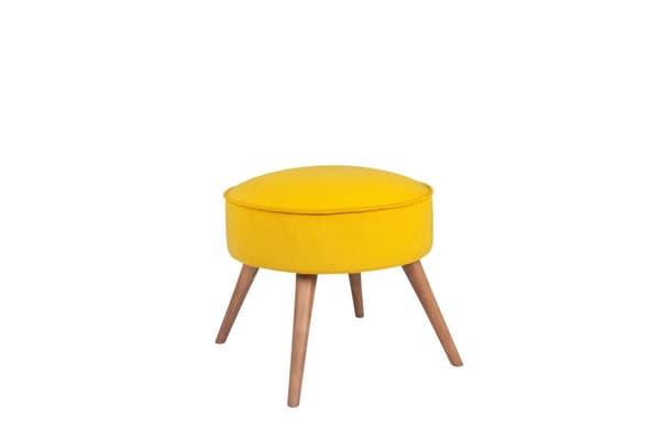 Pouffe Boyce - keltainen