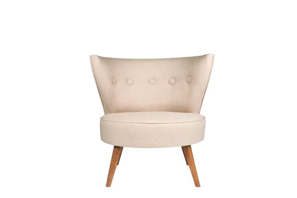 Wing Chair Riverhead - Cream