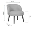 Miniatyrbilde 5 av 5: Wing Chair Nice - Krem