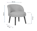 Miniatyrbild 5 av 5: Wing Chair Nice - Kakel Röd