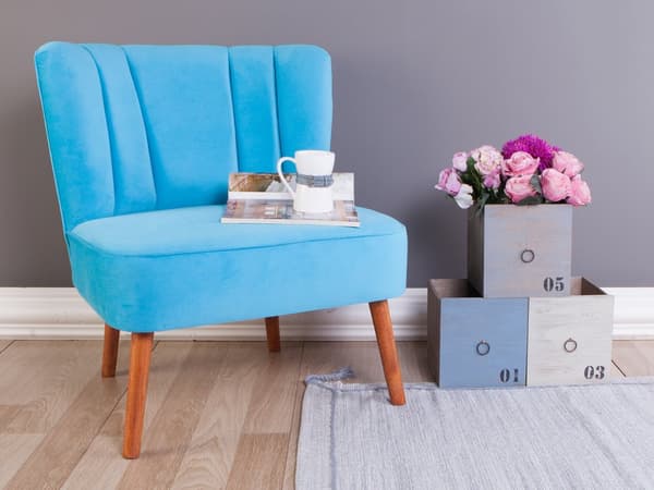 Wing Chair Moon River - Turkis