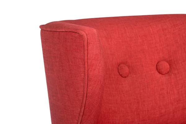 Wing Chair Riverhead - laatan punainen