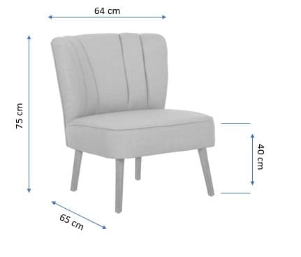 Wing Chair Monn Way - Grågrön