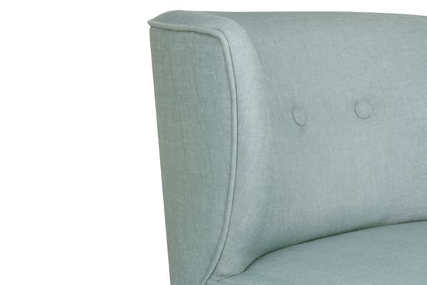Wing Chair Bienville - Indigo Blue