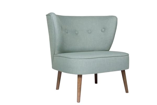 Wing Chair Bienville - Indigo Blue