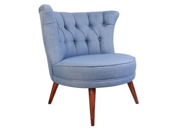 Wing Chair Richland - Indigo Blue