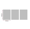 Miniatyrbillede 3 af 3: Dekorativt MDF-maleri (3 stykker) 3P3040MDFCIZ-001