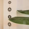 Miniatyrbilde 3 av 6: Dekorativt metallveggtilbehør Chakra - APT406MS