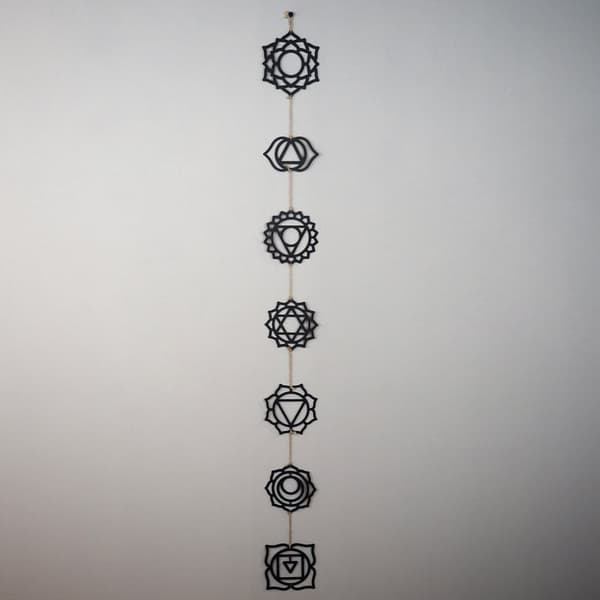 Dekorativt metallveggtilbehør Chakra - APT406MS