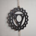 Miniatyrbilde 6 av 6: Dekorativt metallveggtilbehør Chakra - APT406MS