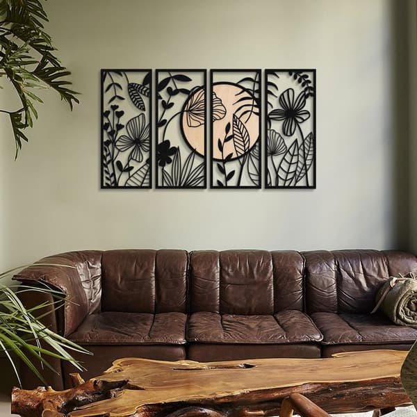 Dekorativt metallveggtilbehør Ginkgo Wood - APT601MS