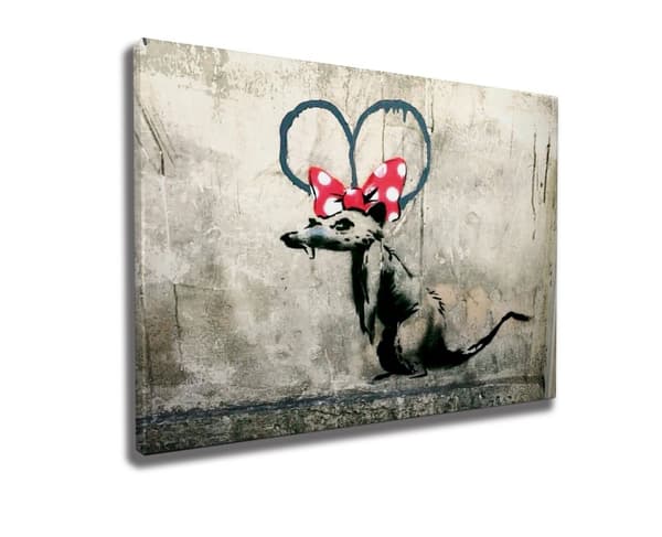 Dekorativt lerretsmaling WY21 (50 x 70)