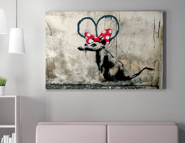 Dekorativt lerretsmaling WY21 (50 x 70)