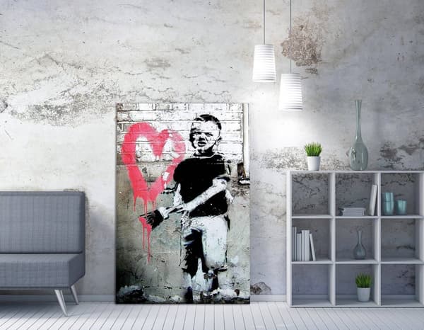 Dekorativ dukmålning WY37 (50 x 70)