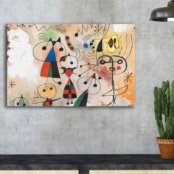 Dekorativt lerretsmaling FAMOUSART-041
