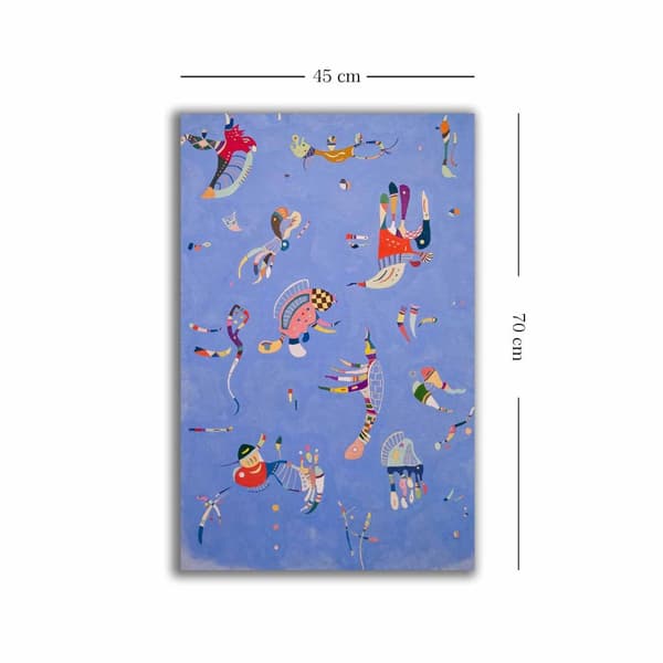 Dekorativ canvasmålning 4570KANDINSKY033