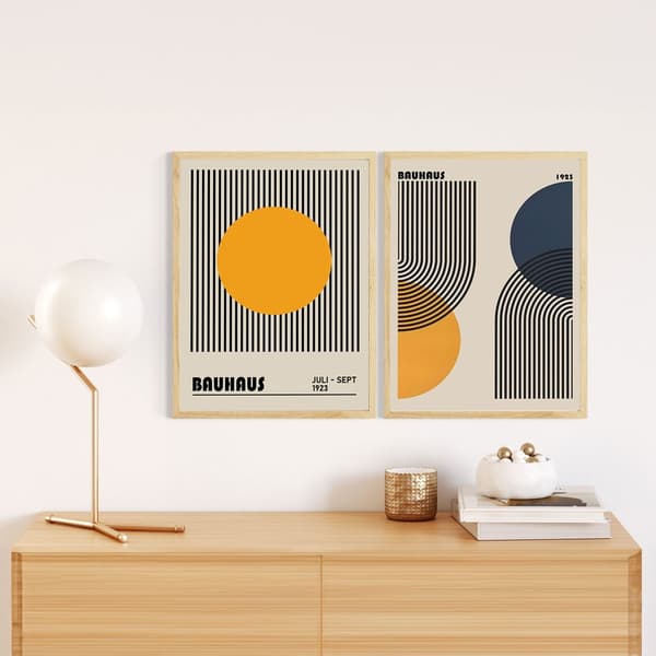Koristekehystetty MDF-maalaus (2 kpl) Huhu244 - 20 x 30