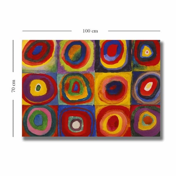 Dekorativt lerretsmaling 70100KANDINSKY008