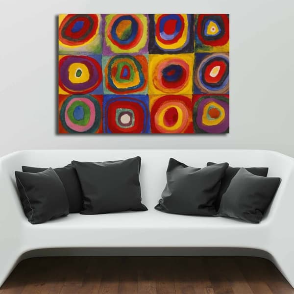 Dekorativt lerretsmaling 70100KANDINSKY008