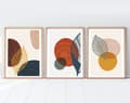 Pikkukuva 6 / 6: Koristekehystetty MDF-maalaus (3 kpl) Huhu209 - 50 x 35