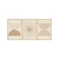 Miniatyrbilde 2 av 2: Dekorativt innrammet MDF-maleri (3 stykker) Huhu258 - 50 x 70