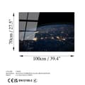 Miniatyrbilde 8 av 8: Dekorativt herdet glassmaleri UV-104 70 x 100