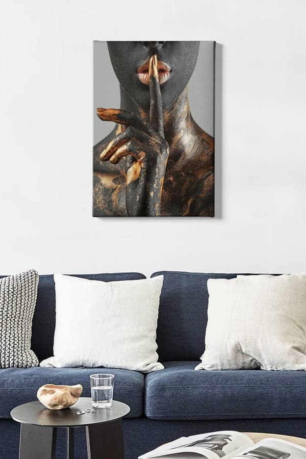 Koristeellinen kangasmaalaus Kanvas Tablo (50 x 70) - 83