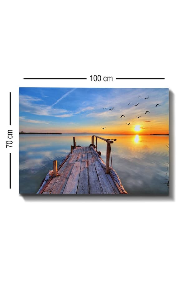 Koristeellinen kangasmaalaus Kanvas Tablo (70 x 100) - 27