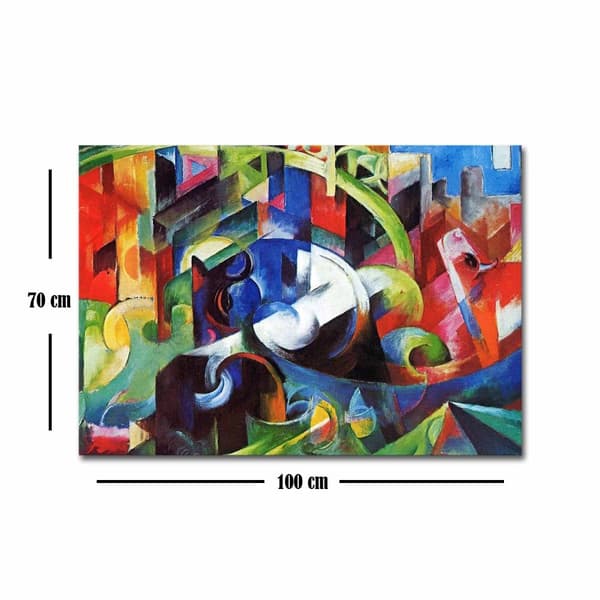 Dekorativt lerretsmaling 70100FAMOUSART-033