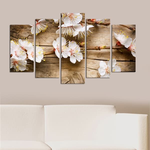 Dekorativ MDF-målning (5 stycken) 5PMDF-30