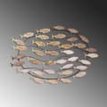 Miniatyrbillede 4 af 7: Dekorativt metalvægtilbehør Alabalık 2