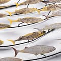 Miniatyrbillede 5 af 7: Dekorativt metalvægtilbehør Alabalık 2