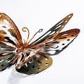 Miniatyrbillede 4 af 7: Dekorativt metalvægtilbehør Farfalla 3