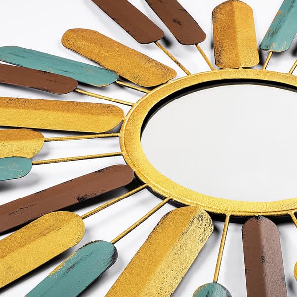 Dekorativ spegel Mirror Sun 2